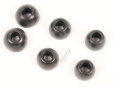 Compatible Foam Pad Headphones - Memory Foam Earplugs For Galaxy Buds Pro Black (2s+2m+2l) -